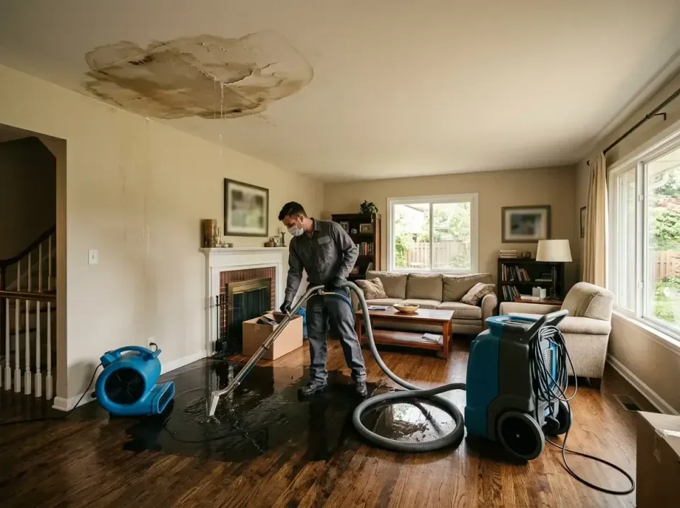 attic-pipe-burst-ceiling-drip-008 — frequently asked questions, Water Damage Restoration & Carpet Care in North Seekonk, MA